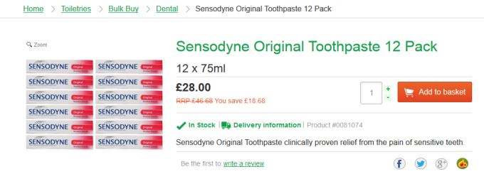 sensodyne