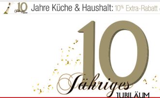 10 Jahre Küche & Haushalt bei Amazon.de!