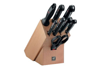 Zwilling Twin Gourmet 9-teilig im Messerblock für nur 99€!