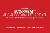 Nur für 3 Tage, 50% auf ausgewählte Artikel bei HM!