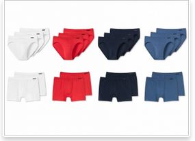 Schiesser Herren 2er Boxershorts & 3er Slips Gr. M - XXL für je nur 19,95 Euro!