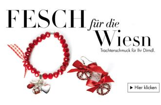 Günstiger Trachtenschmuck für Ihr Dirndl!