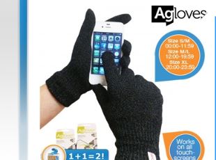 Nur für 9,95€ Duo -Pack Agloves – Touchscreen-Handschuhe - Größe S/M