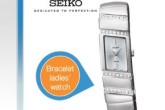 Seiko Armbanduhr für Damen aus Metall nur 99,95€!