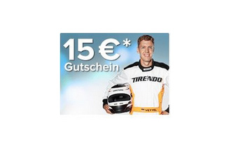 15€ Gutschein für Tirendo