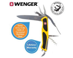 enger Ranger Grip 74-822 Army Knife mit sechs Multifunktions-Werkzeugen