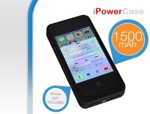 iPowerCase IP1500 1500mAh Akku & Case für iPhone 4 / 4s