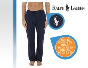 Ralph Lauren Pyjamahosen dunkelblau - Größe M nur für 29,95€!