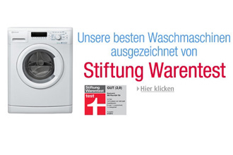 Stiftung Warentest Waschmaschinen (2013)