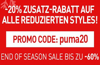 Großer PUMA Online-Shop Sale