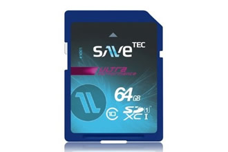 64 GB SaveTec SDXC Speicherkarte für nur 23,99 Euro inkl. Versand