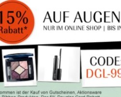 Douglas AT: Bride Special - 15% auf Augen-Make-Up ab 17.05.