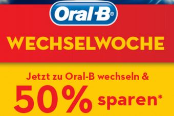 computeruniverse: Oral-B Zahnbürsten stark reduziert!