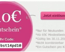 Parfumdreams: 10 EUR Gutschein!