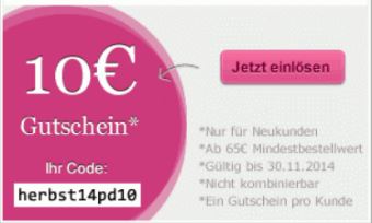 Parfumdreams: 10 EUR Gutschein!