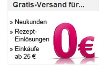 Zur Rose Apotheke: Neukunde versandkostenfrei!