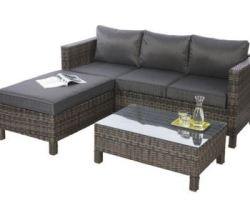 XXXL: AMBIA Gartenmöbel Loungegarnitur statt €925 nur €399!