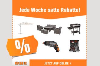 OBI - Mehr Baumarkt!: NEUE AKTIONEN bei OBI