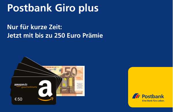Postbank: Weiterhin tolle Aktionen bei der Postbank!