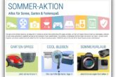 Sommer Aktion für Sonne, Garten und Ferienspaß bei Cyberport