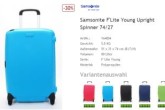 直邮中国的新秀丽Samsonite F'Lite Young Upright Spinner 158托运箱，折扣至93欧！