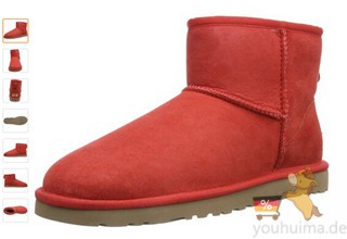 UGG CLASSIC MINI经典热销款女士羊皮毛迷你雪地靴短靴139欧起