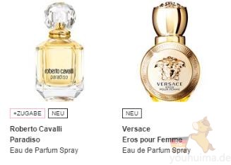 Parfumdreams 新客户下单多个优惠码可用