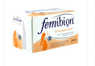 Femibion Schwangerschaft 2孕妇叶酸含DHA营养胶囊2号阶段特价汇集