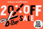 潮衣网Urban Outfitters折上再八折