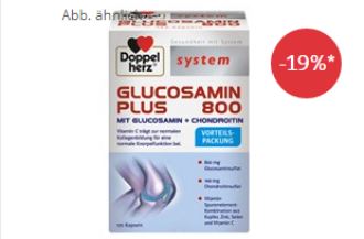 德国双心Glucosamin plus 800氨糖软骨素仅售40,39欧