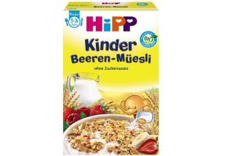 德国喜宝HIPP幼儿水果燕麦6盒装仅售11,94欧