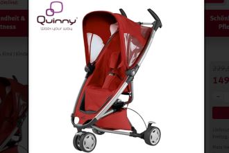 quinny buggy zapp伞车折后仅售149,99欧