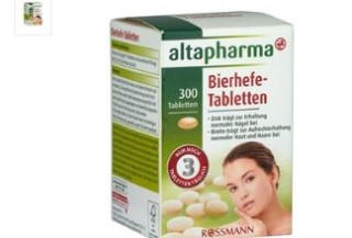 德国美容排毒保健品---Altapharma啤酒酵母