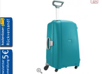 新秀丽Aeris 4-Rad Trolley 68cm只要113欧，退税直邮中国