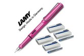 德国凌美lamy safari狩猎者+4盒替换芯仅需21,49欧