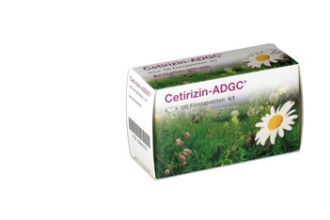 花粉过敏神药Cetirizin-ADGC 100粒只要8.98欧