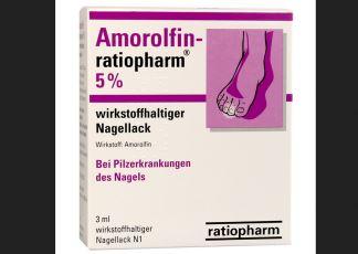 指甲真菌性发炎的救星---Amorolfin-ratiopharm 5%