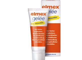 全家都可使用的elmex gelée防止龋齿牙胶