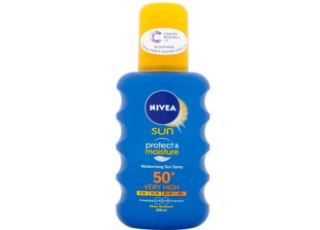 妮维雅Nivea 50倍防晒喷雾200ml白菜价:5,59欧