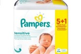 pampers白色帮宝适湿纸巾只要买5赠1只要6.45欧