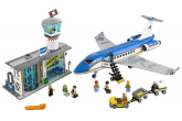益智LEGO玩具乐高飞机城市系列的飞机模型及机场行李处模型特惠