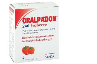 Oralpädon 240水果味儿童补充电解质水冲剂仅需3.79欧