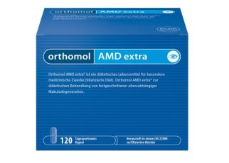 orthmol AMD extra预防老年黄斑变性眼保健营养素仅需38.88欧