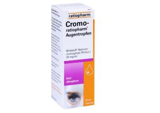 德国Cromo-ratiopharm结膜炎滴眼液仅需3,79欧