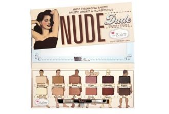 母亲节特惠：美国正品The Balm Nude Dude十二色橘粉色系夏日清新眼影盘低至26欧