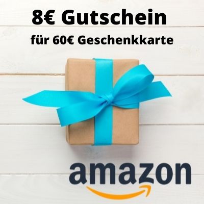 购买60欧的亚马逊购物券，就送8欧亚马逊购物券！