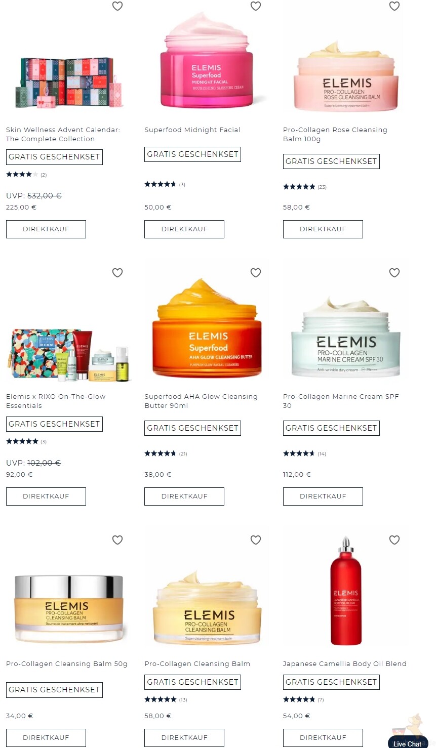 elemis 送礼品